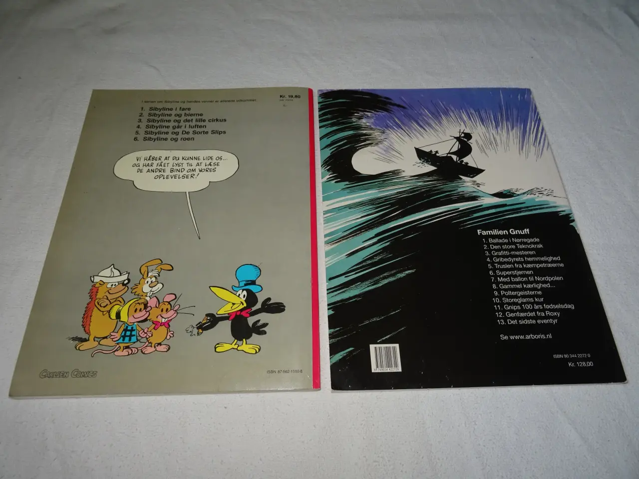 Billede 2 - Familien Gnuf 13 + sybeline nr 6 flotte 35 kr stk