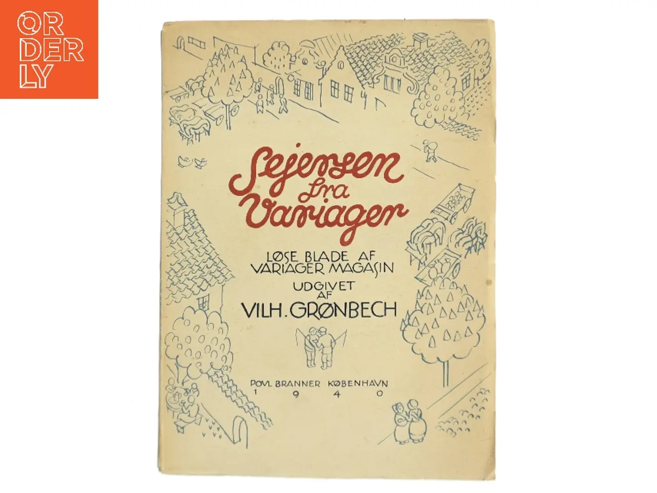 Billede 1 - Sejersen fra Variager af Vilh. Grønbech (Bog)