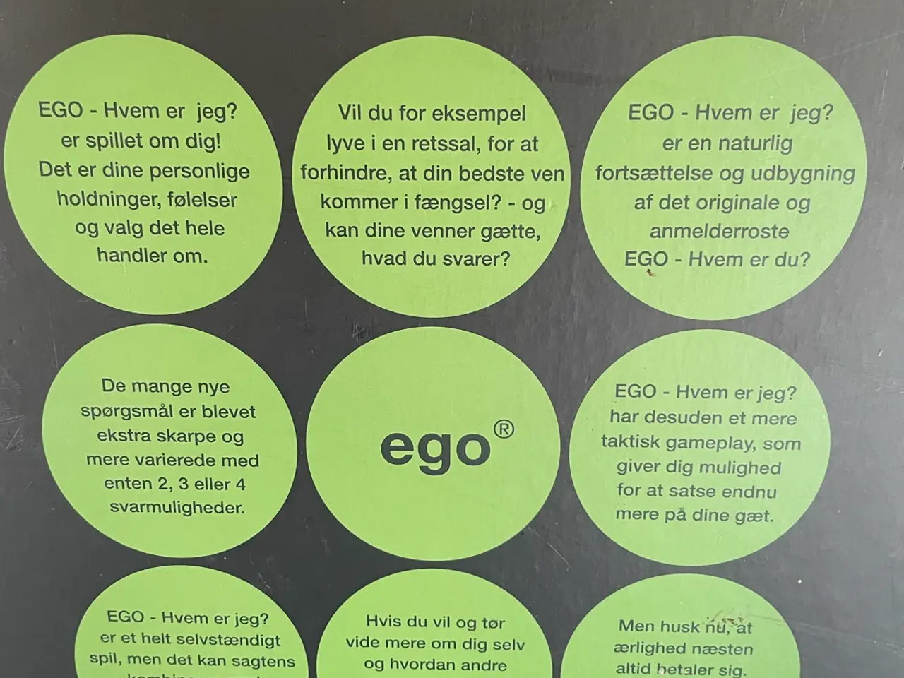 Billede 2 - EGO Spil 3 sæt