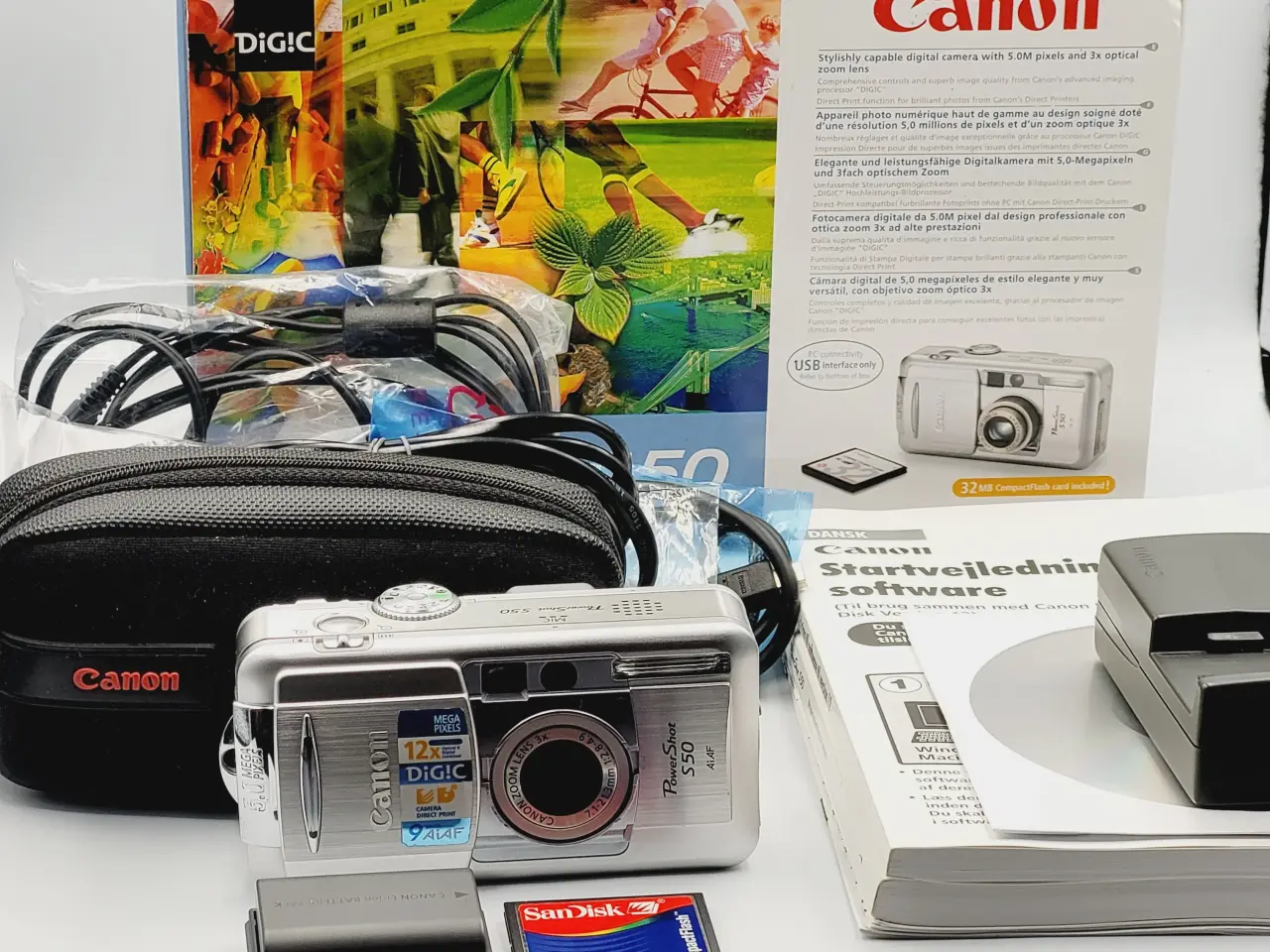 Billede 10 - ⭐️· DIGITALKAMERA: 📸 Canon PowerShot S50 Digital 