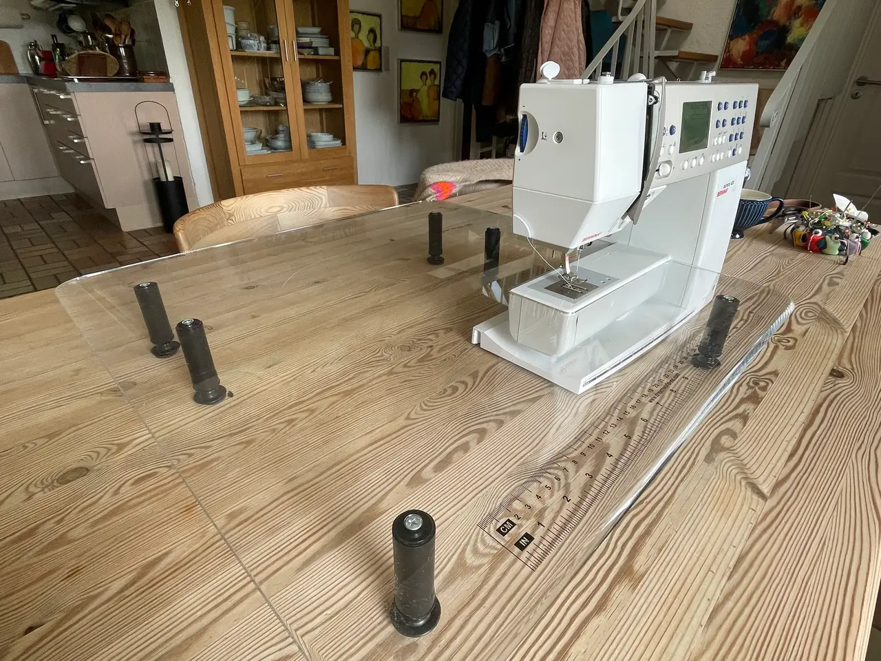 Billede 1 - Quiltebord/forlængerbord til Bernina