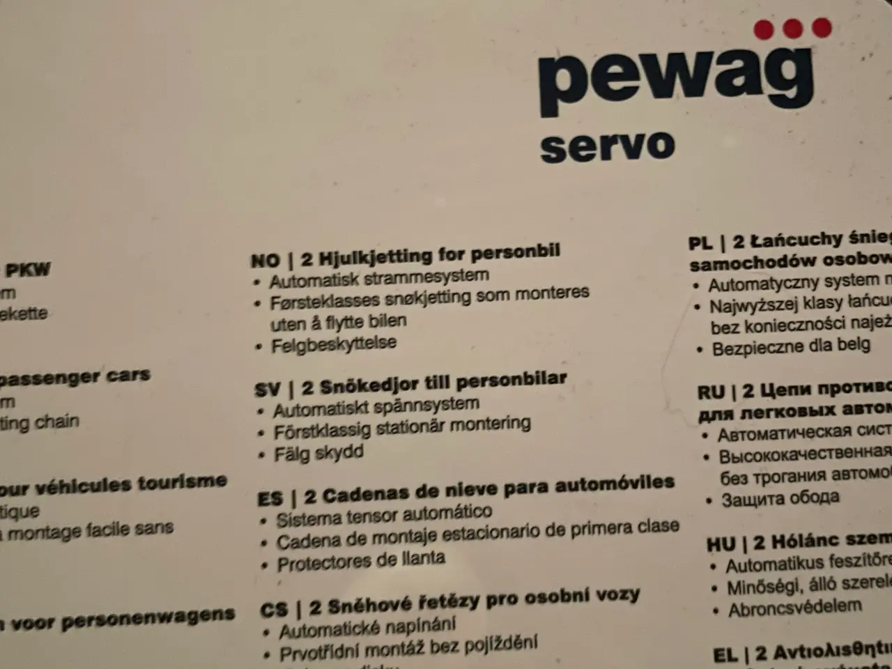 Billede 4 - Pewag snekæder