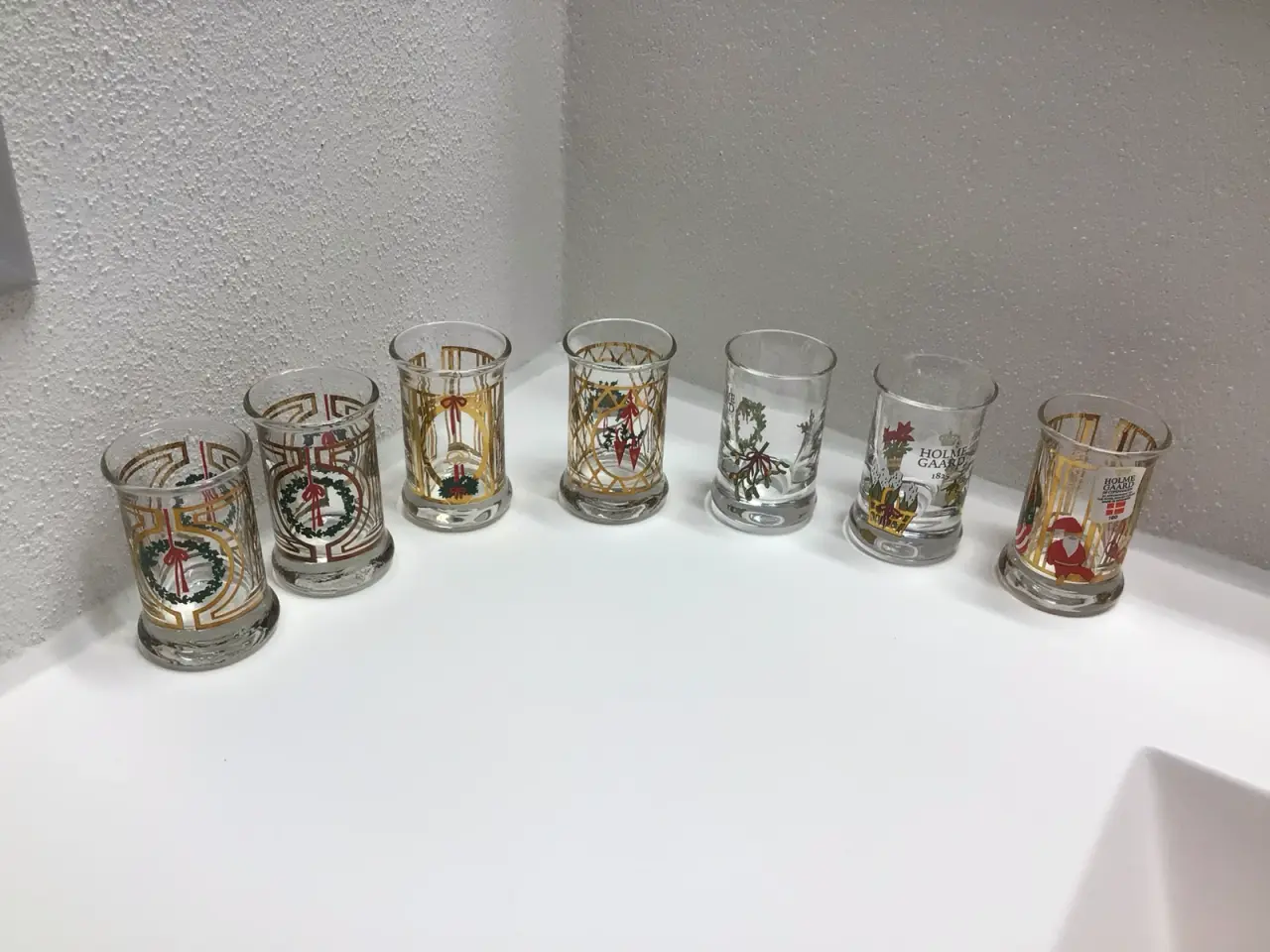 Billede 1 - Holmegaard jule dramglas
