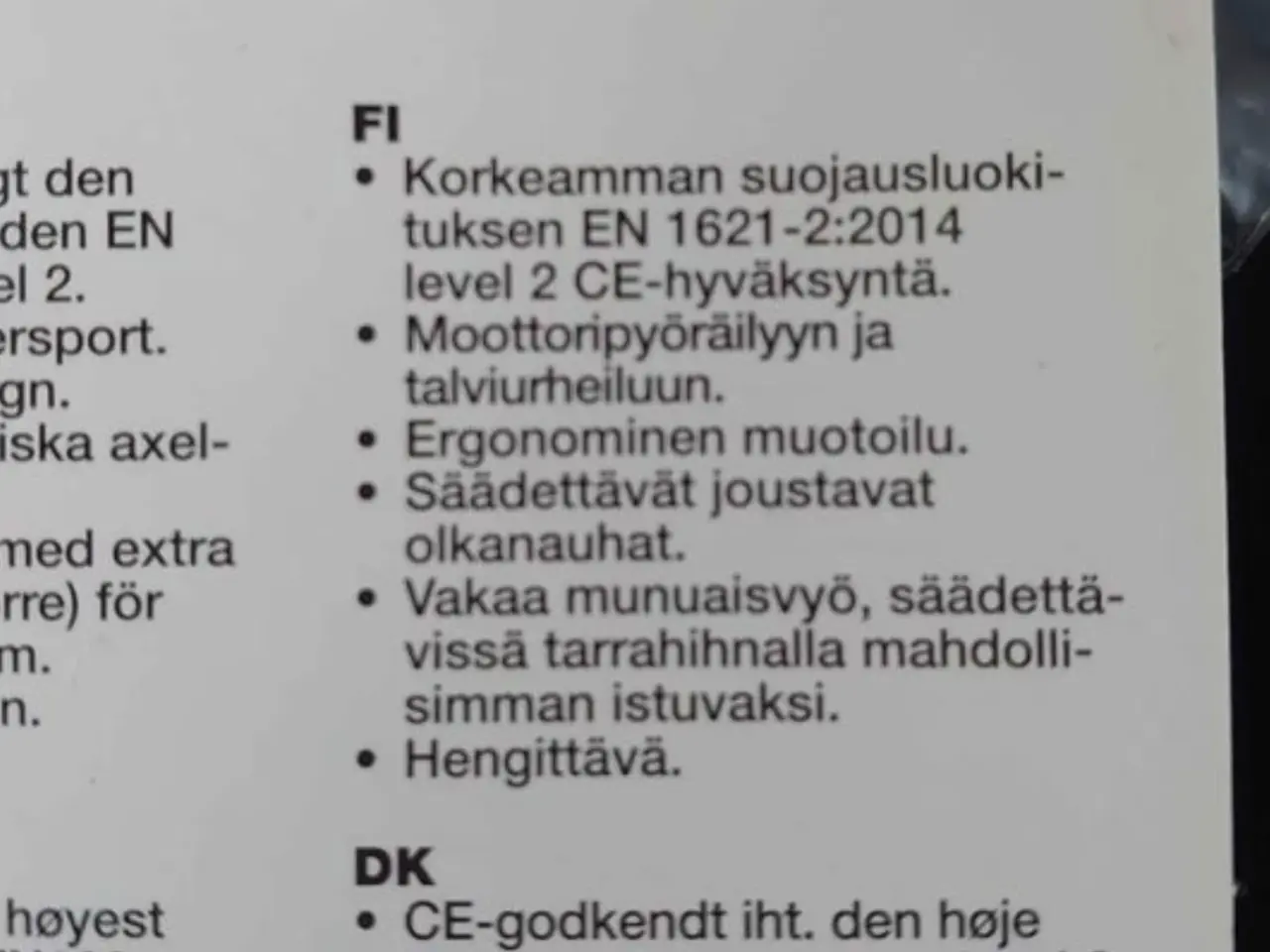 Billede 3 - MC vest med rygbeskyttelse
