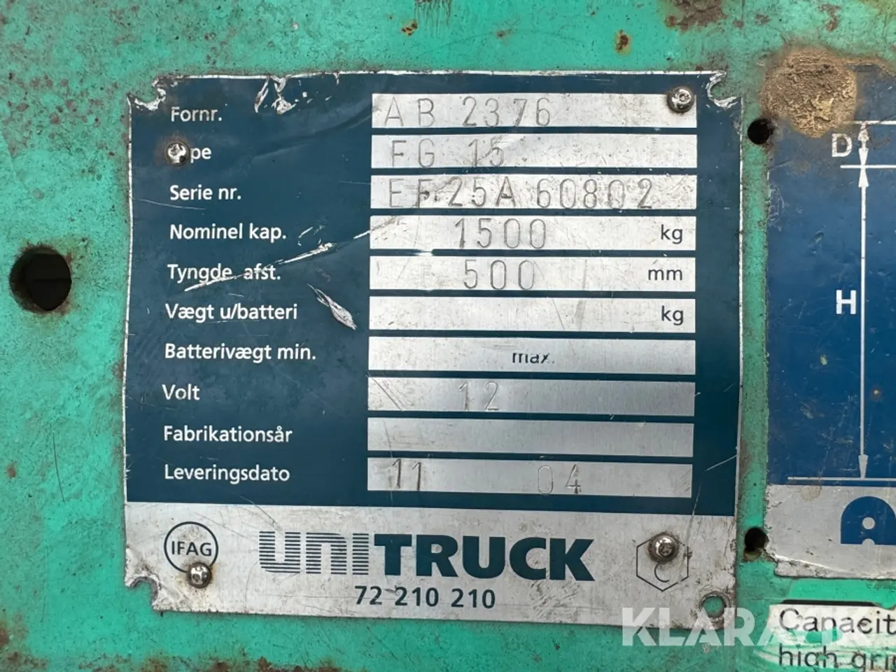Billede 5 - Truck Mitsubishi FG 15