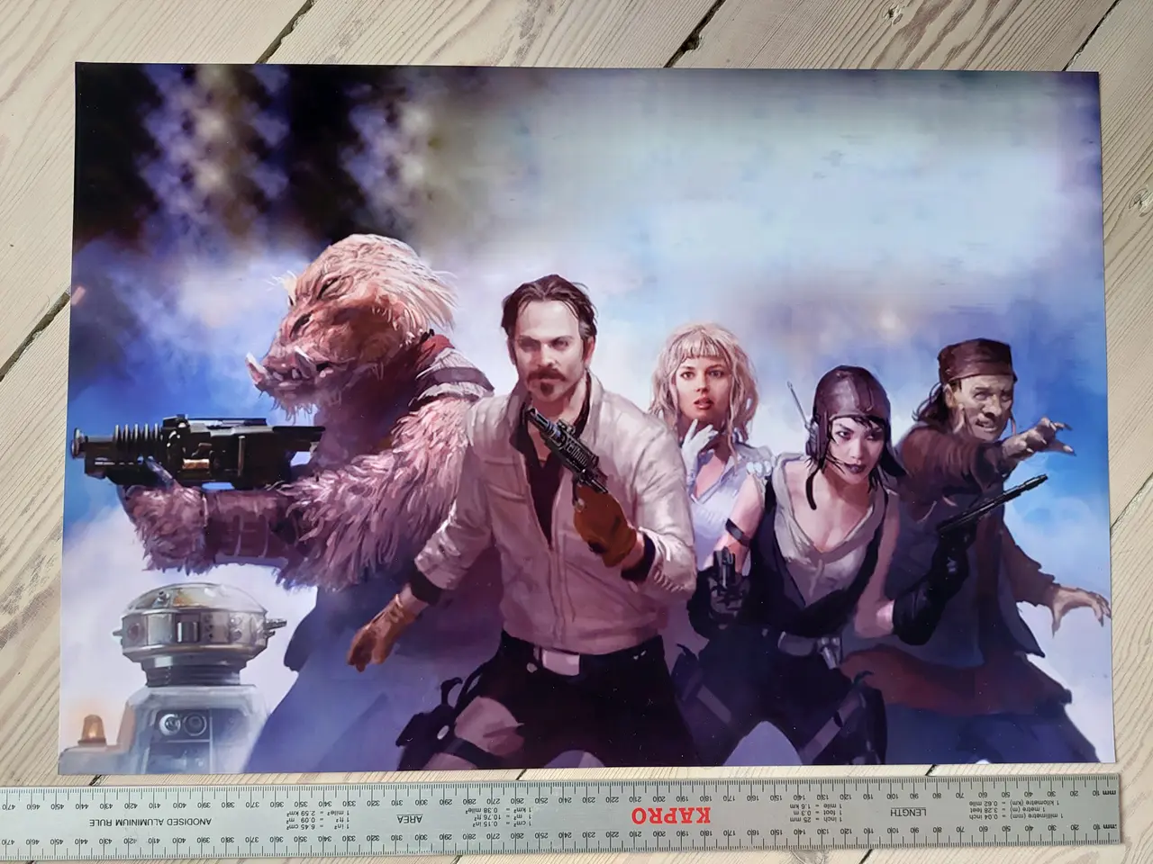 Billede 3 - Unik Star Wars "Project Ragtag" Plakat