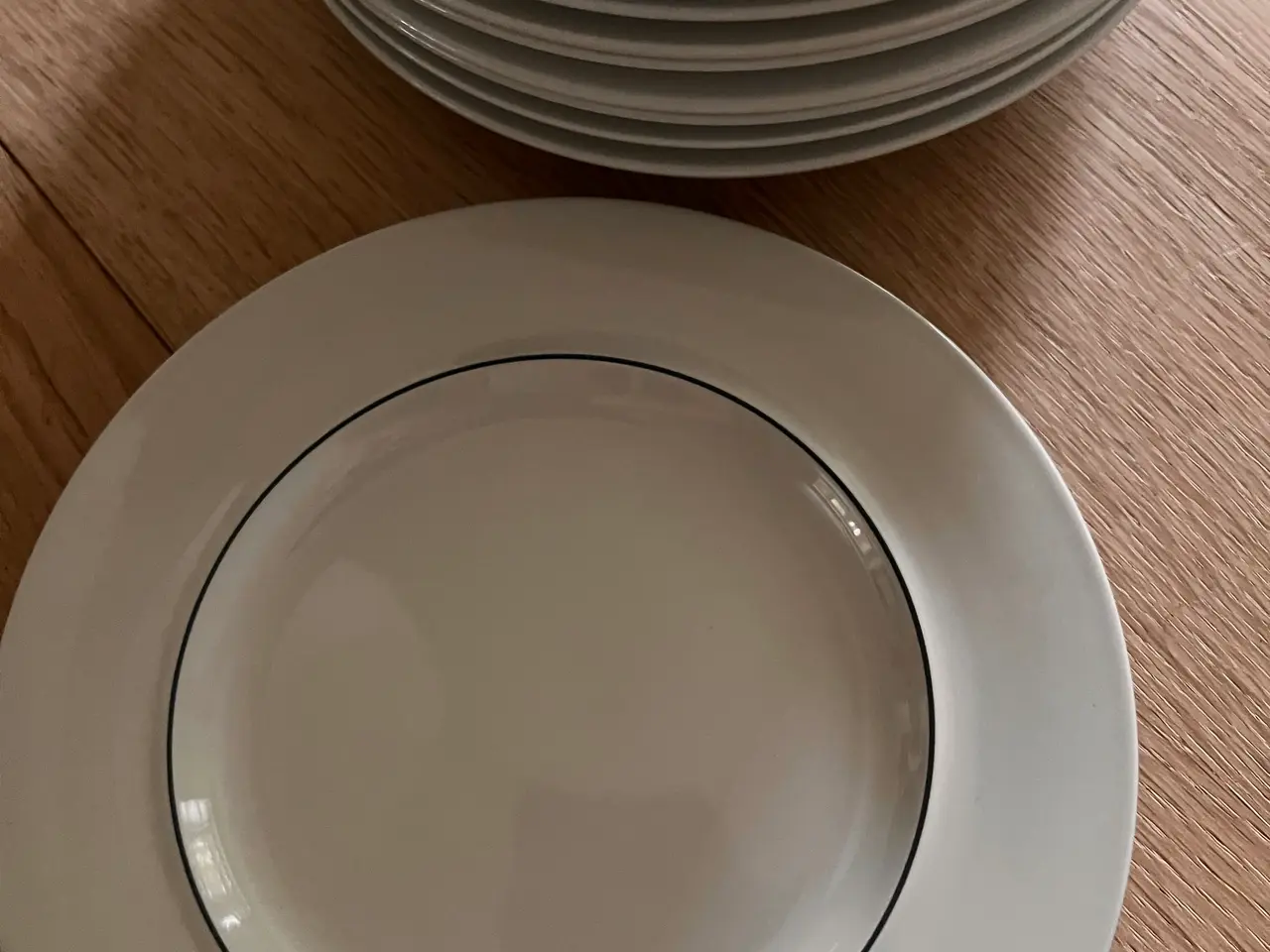Billede 1 - 18 kagetallerkener Blåkant - Royal Copenhagen