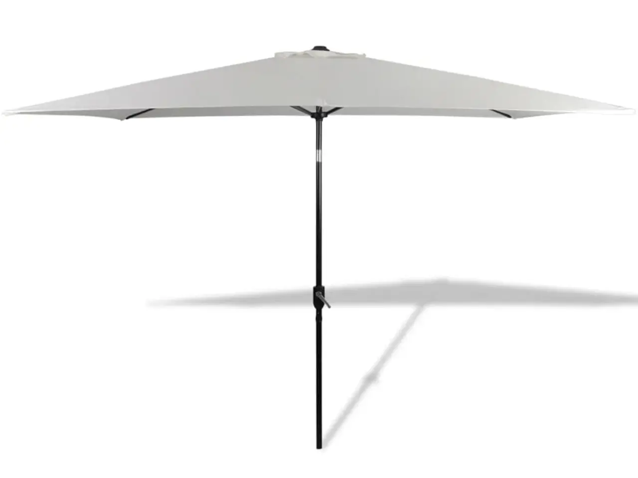 Billede 5 - Parasol 200x300 cm rektangulær sandhvid