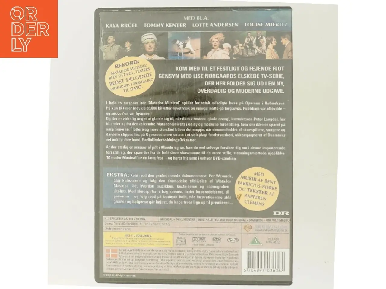 Billede 3 - Musical Matador med Kaya Brüel (DVD)