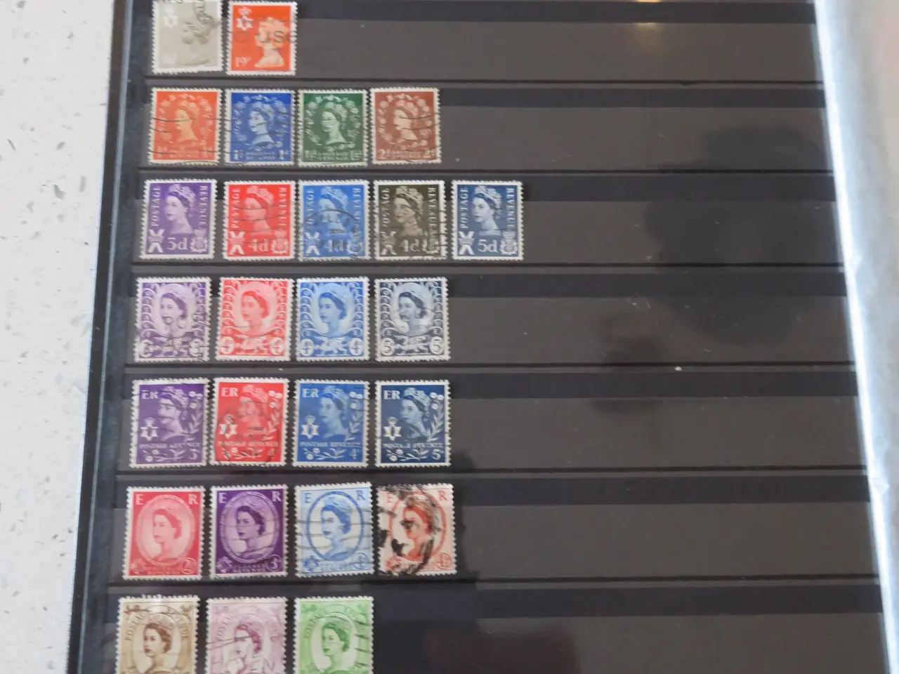 Billede 10 - Storbritannien/Great Britain, 571 forsk frimærker