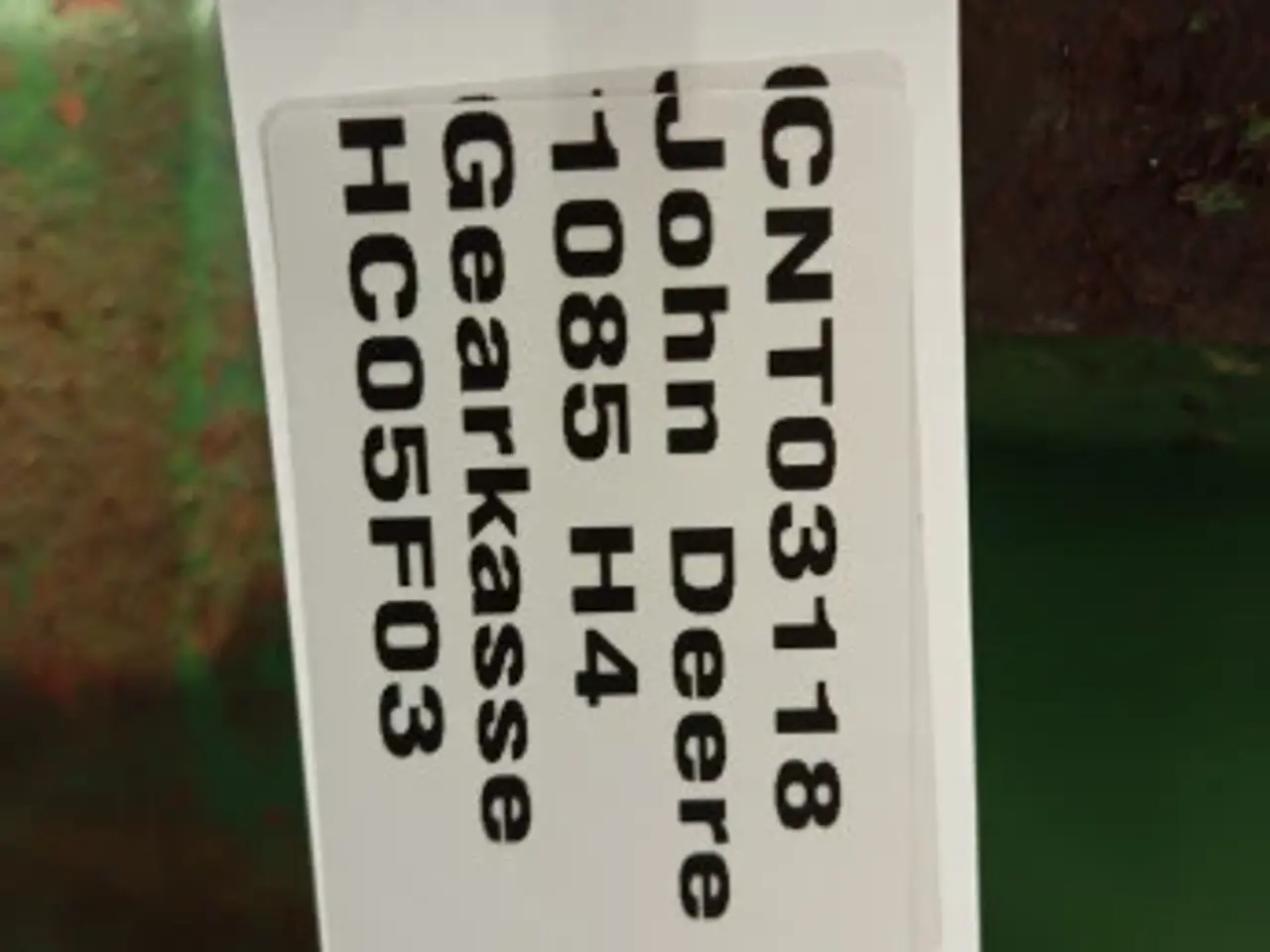 Billede 3 - John Deere 1085/H4 Gearkasse