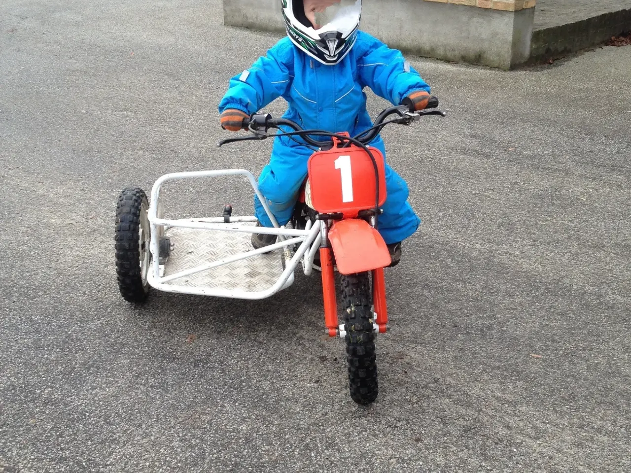 Billede 7 - Honda Mini crosser med sidevogn kører godt.