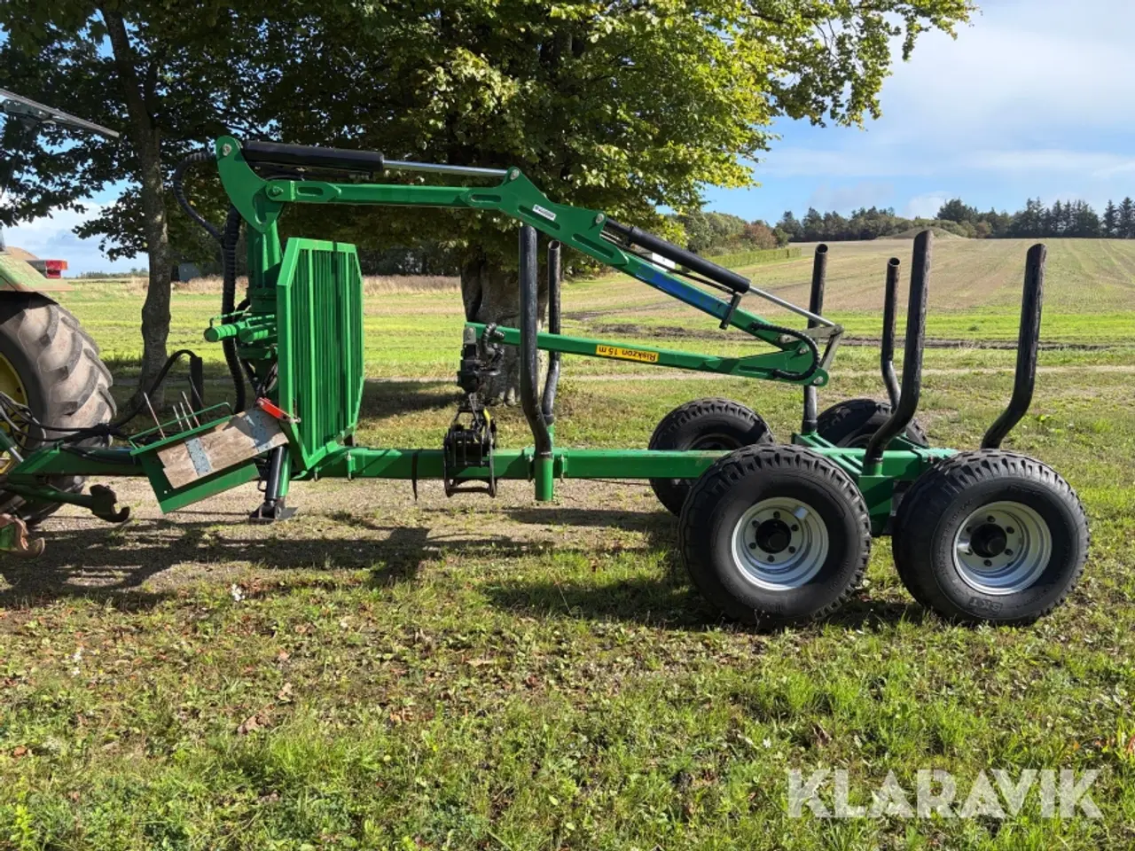 Billede 2 - Skovvogn Kellfri SV 6 med 4.7 meter kran
