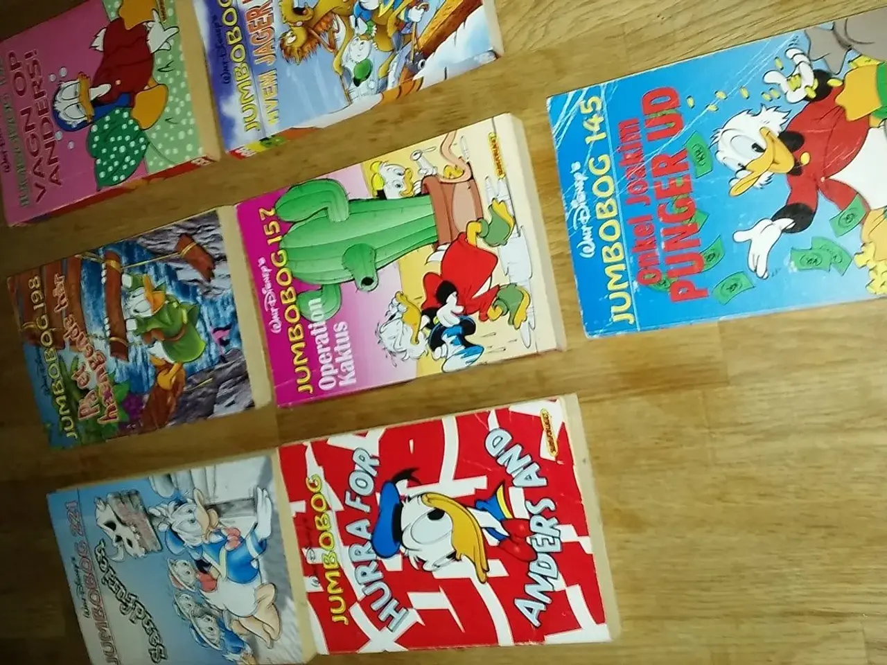Billede 1 - 5 jumbobøger i god stand