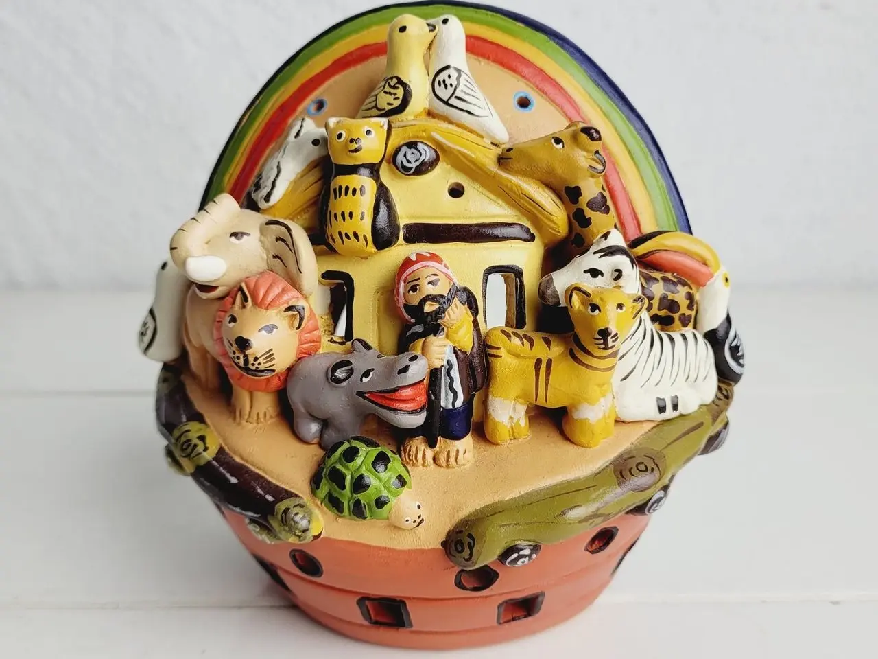 Billede 4 - ⭐️- Smuk Noahs Ark Fyrfadslysfigur