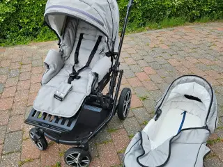 Kombivogn komplet pakke - vasket og ren