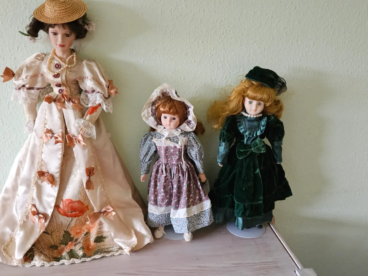 Billede 1 - Porcelæns pyntedukker