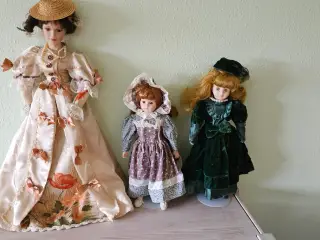 Porcelæns pyntedukker