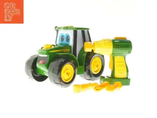 John Deere legetøjstraktor med værktøjssæt fra John Deere (str. 23x15x16 cm)