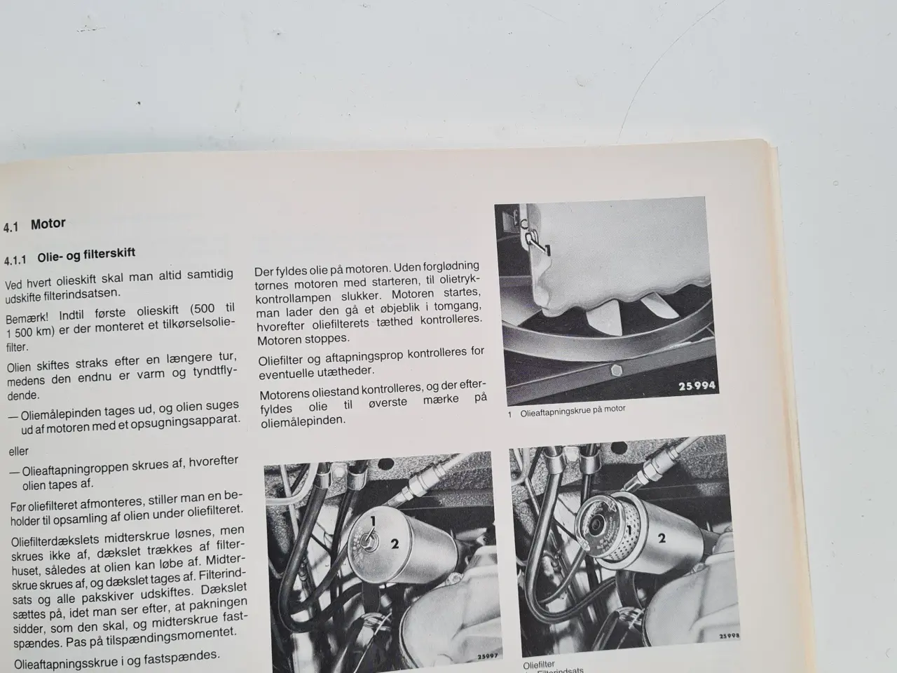 Billede 3 - Ny Instruktionsbog Mercedes