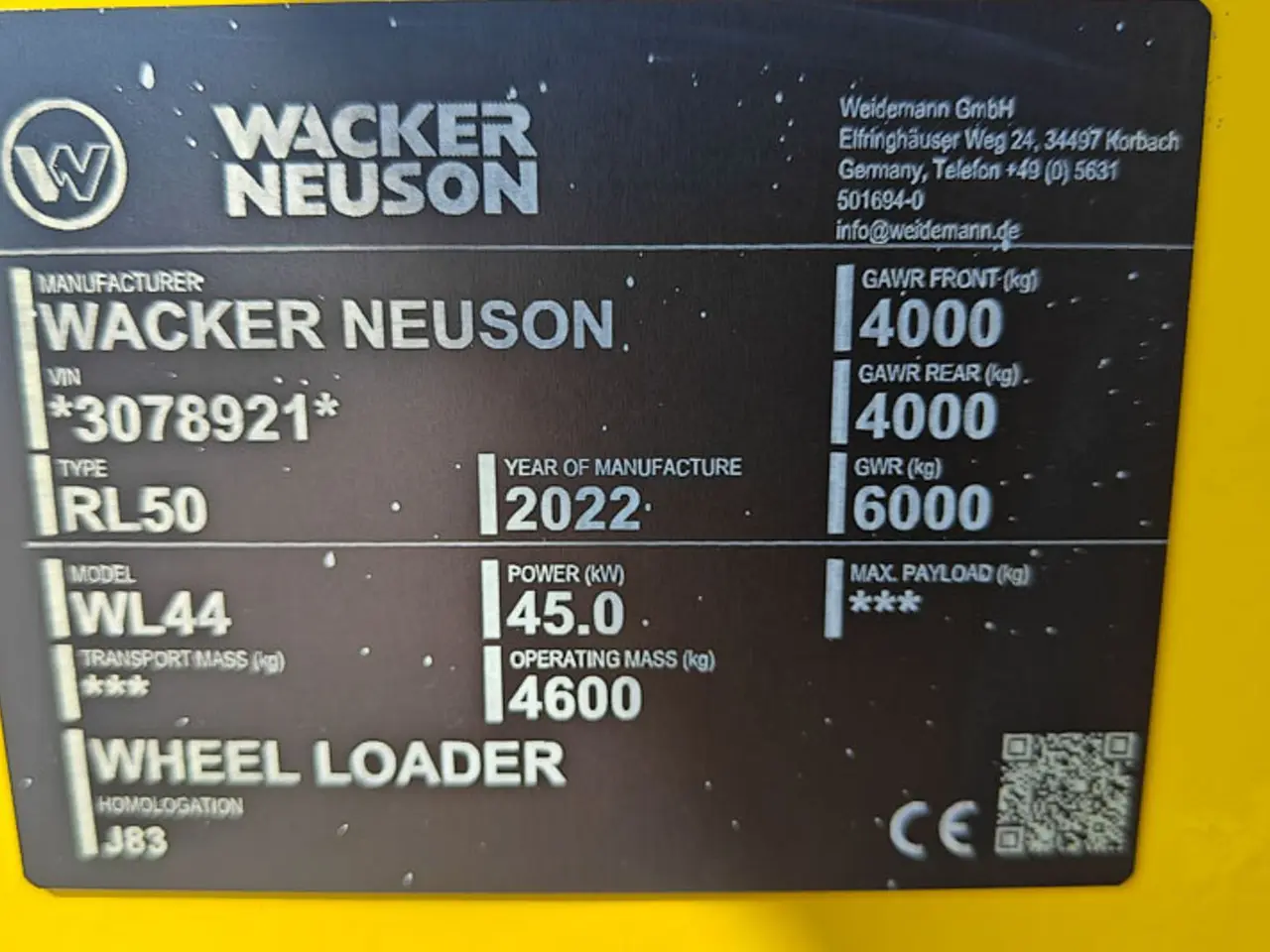 Billede 16 - Wacker Neuson WL 44