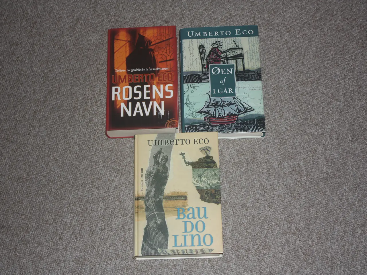 Billede 1 - Umberto Eco Rosens navn Øen af i går