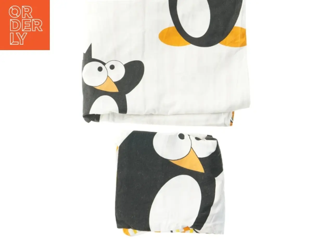 Billede 1 - Baby sengetøj med uglemotiv (str. 90x63 & 38x42,5 cm)