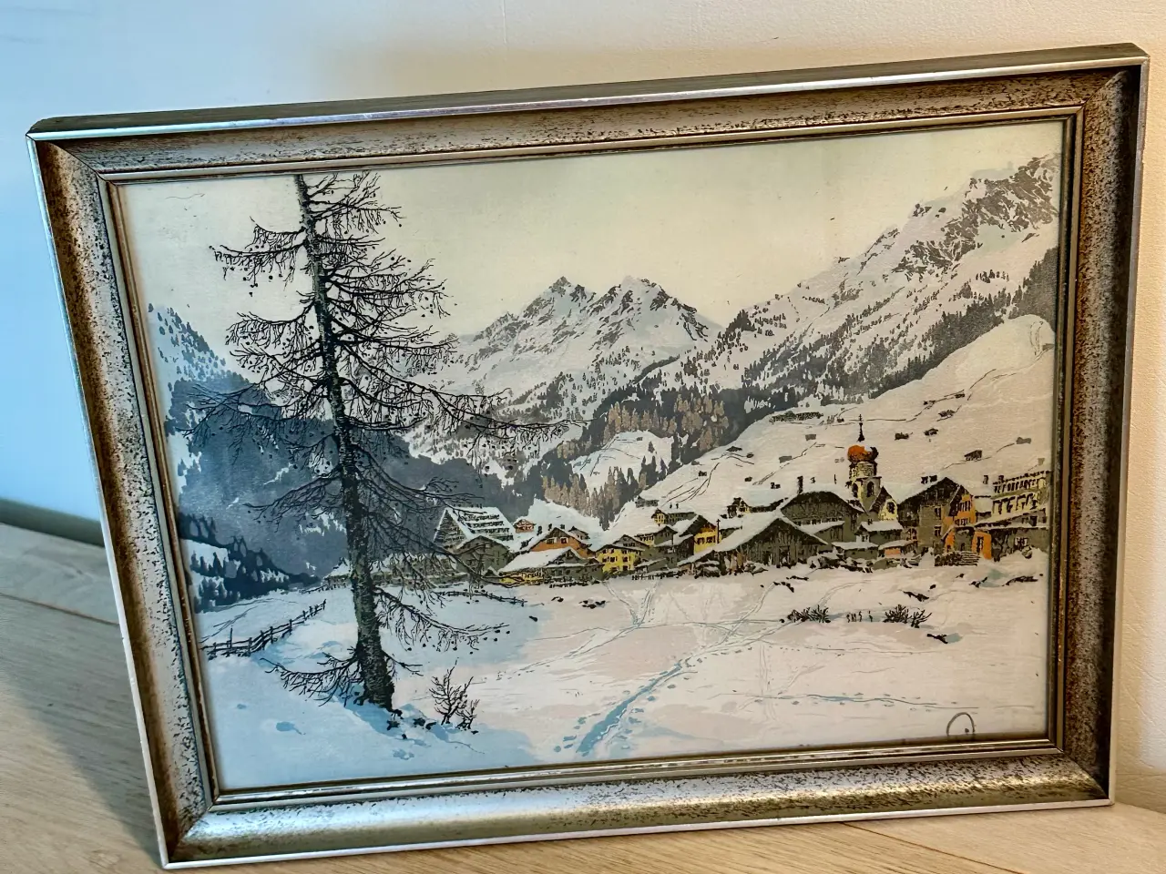 Billede 3 - Vintage malerier i fin stand. Læs beskrivelsen.