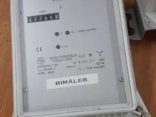 Bimåler 3 faser