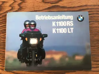 Bmw k1100 instruktionsbog