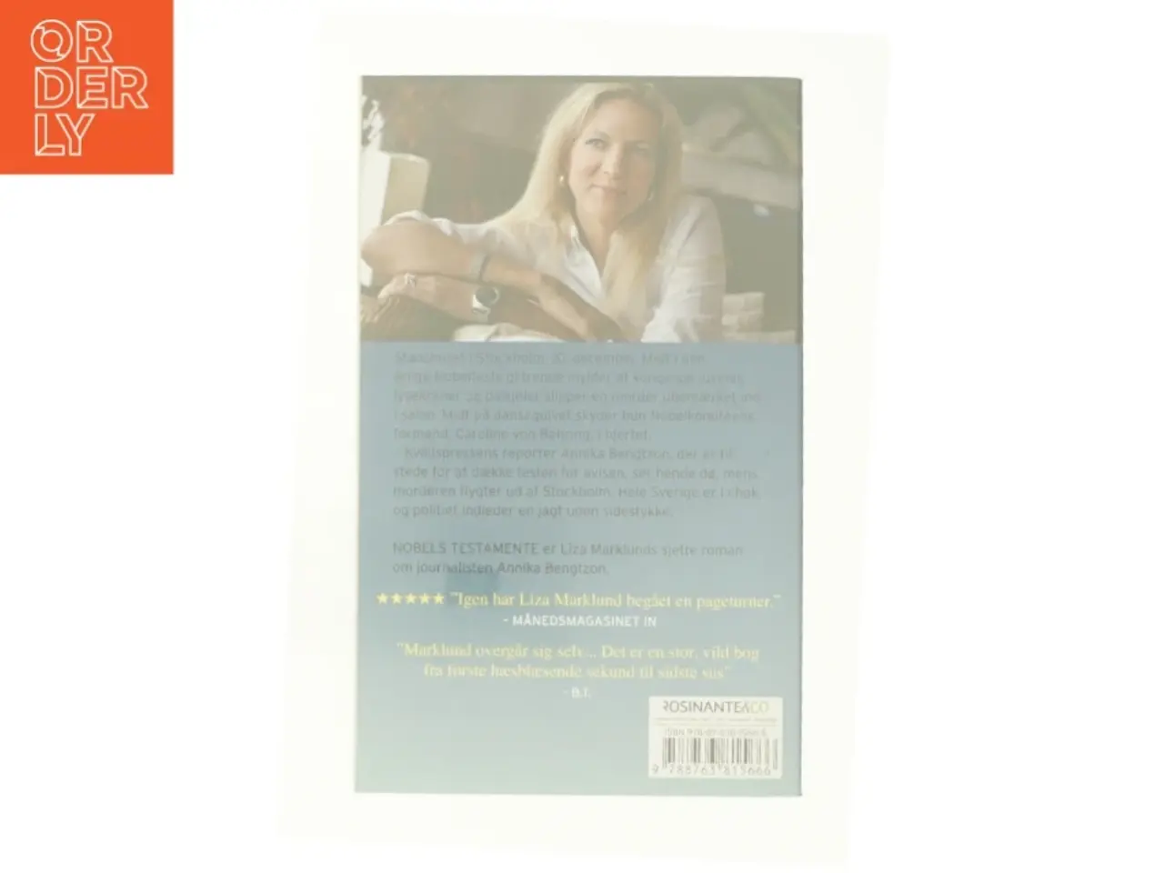 Billede 2 - Nobels testamente af Liza Marklund (Bog)