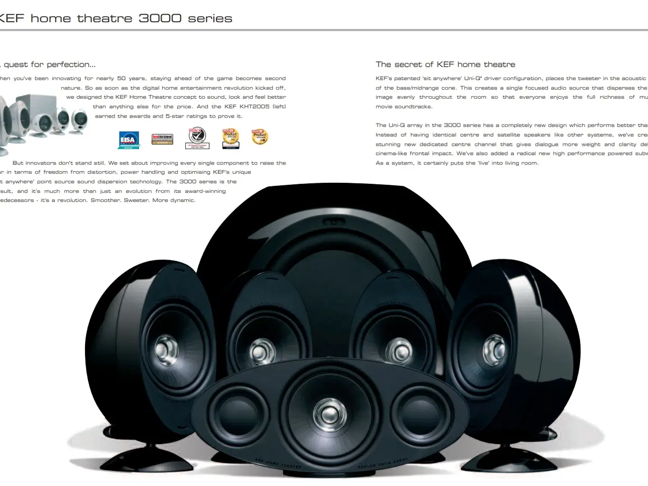 Billede 3 - KEF Home Theater 3000 Series