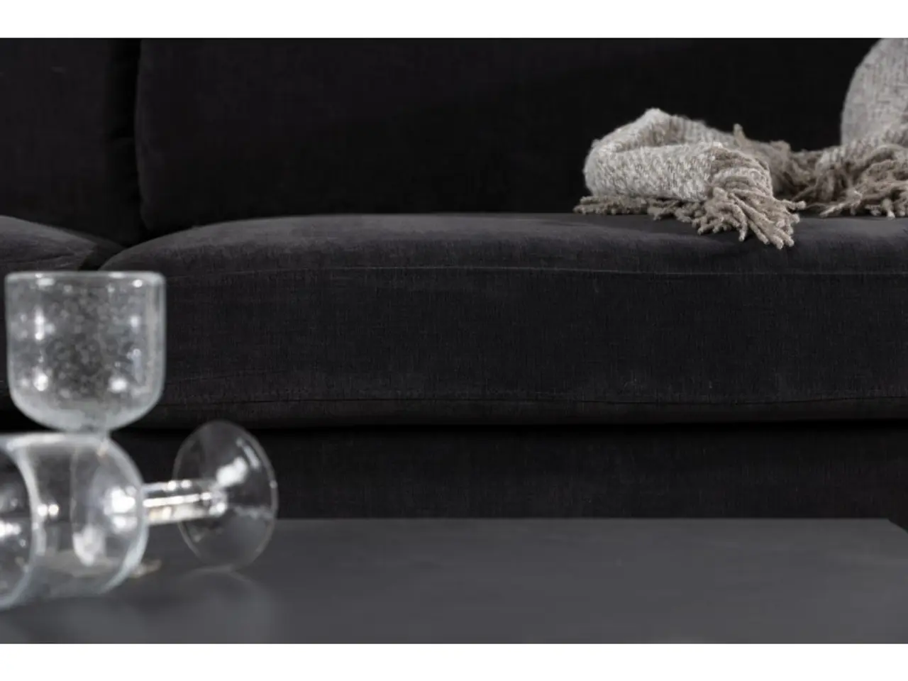 Billede 13 - Antibes 3 personers Sofa - Sort og Mørkegrå