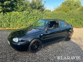 Personbil Volkswagen Cabriolet 1,6 Golf 3,4
