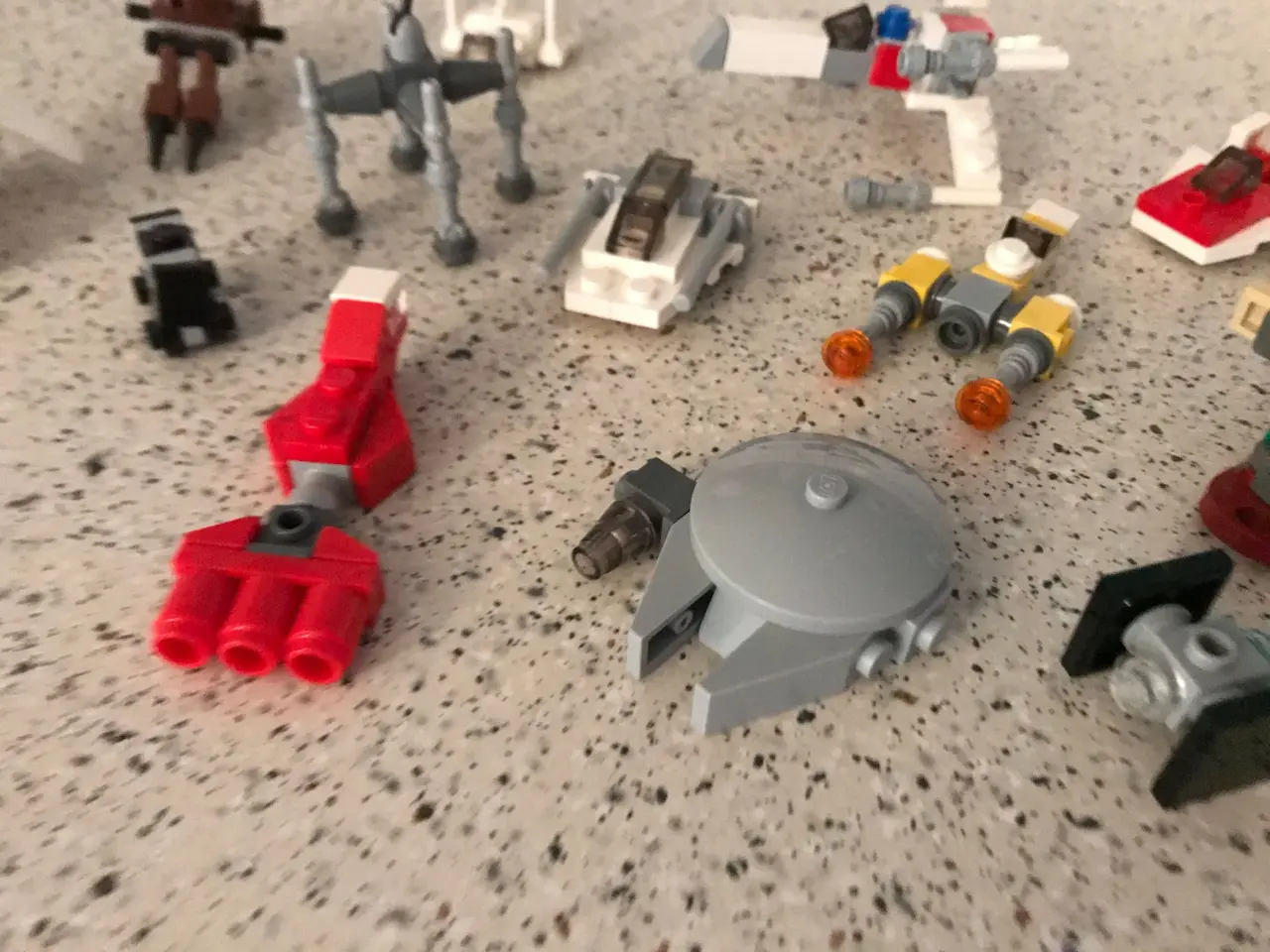 Billede 6 - Lego STAR WARS mini skibe fra 7958