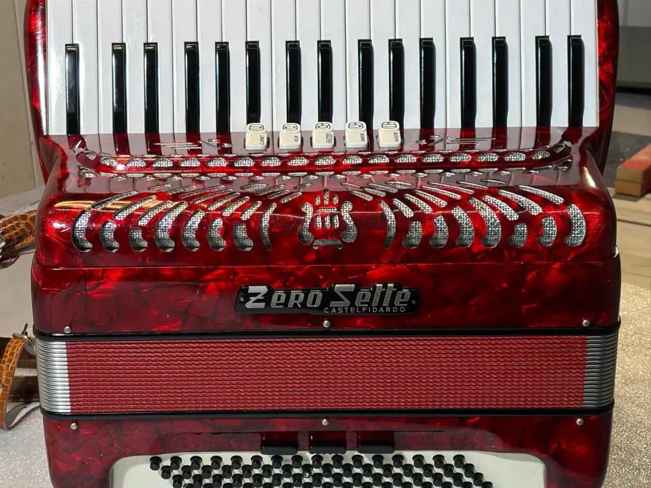 Billede 16 - Rød Zero Sette B.13 – italiensk pianoharmonika