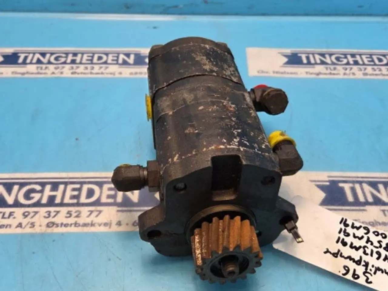 Billede 10 - Massey Ferguson 396 Hydraulikpumpe 3774613M91