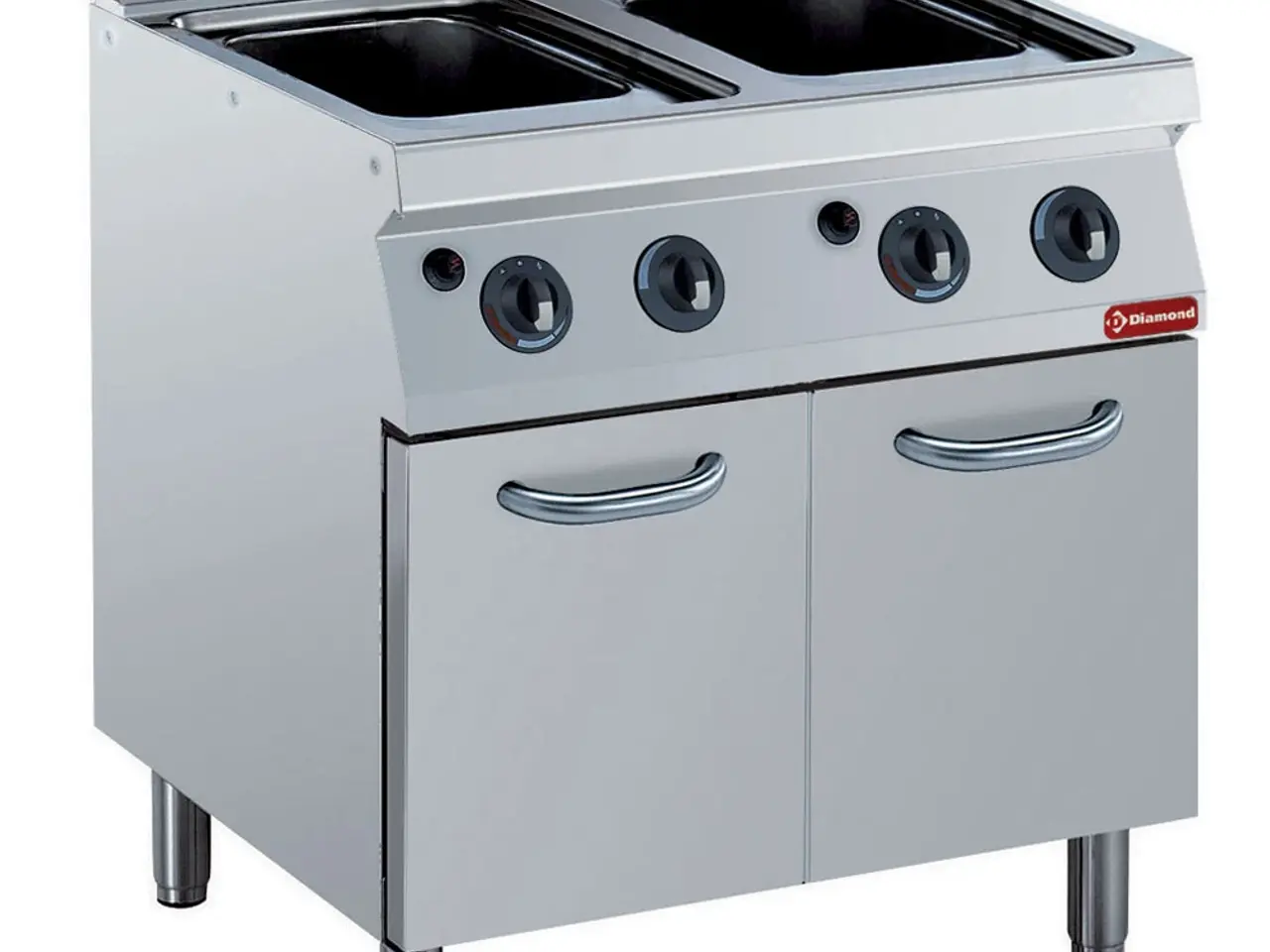 Billede 1 - Dobbelt Gas Pastakoger (Gulvmodel) – 2 x 24,5 L