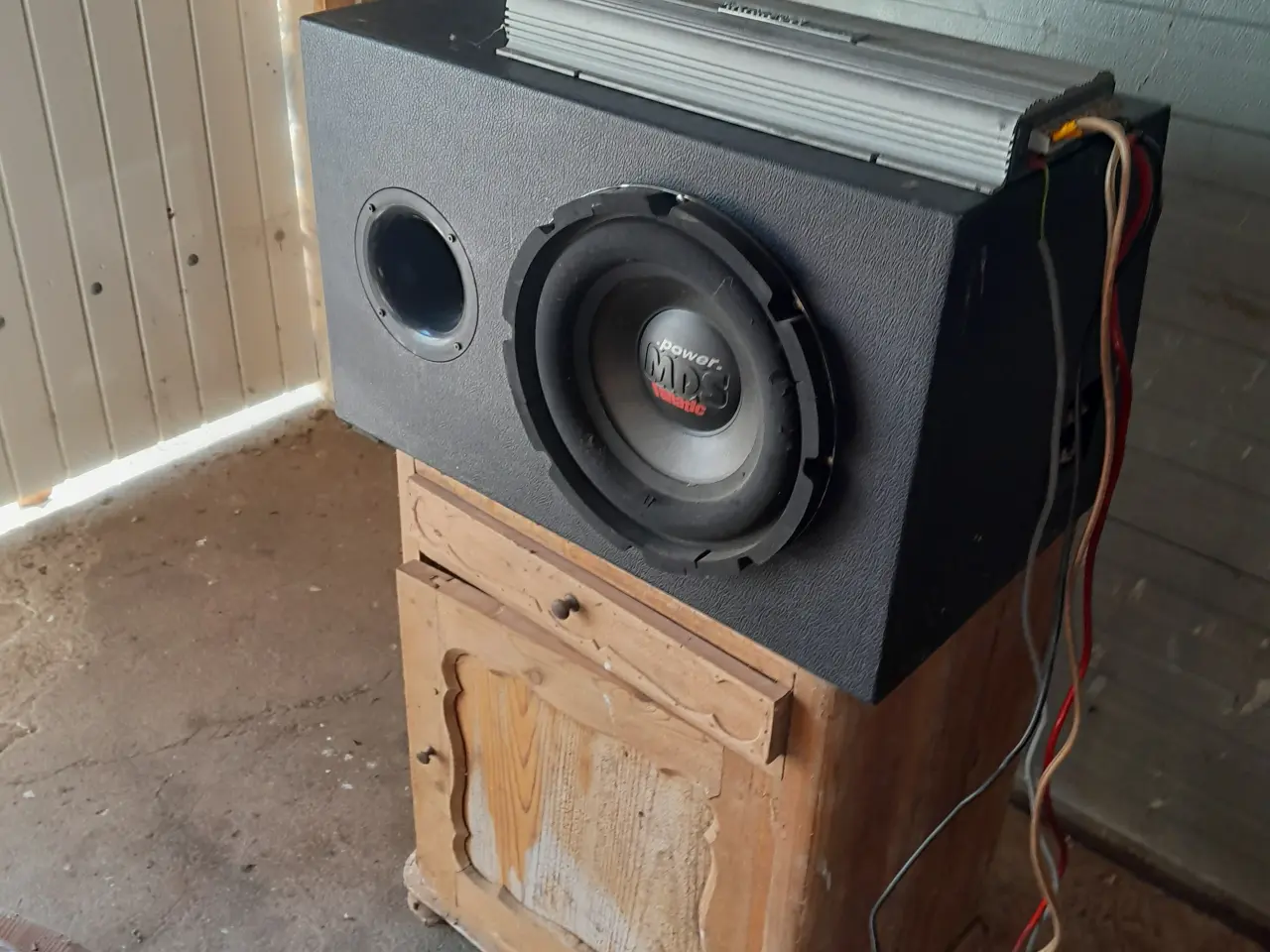 Billede 3 - Subwoofer og forstærker 
