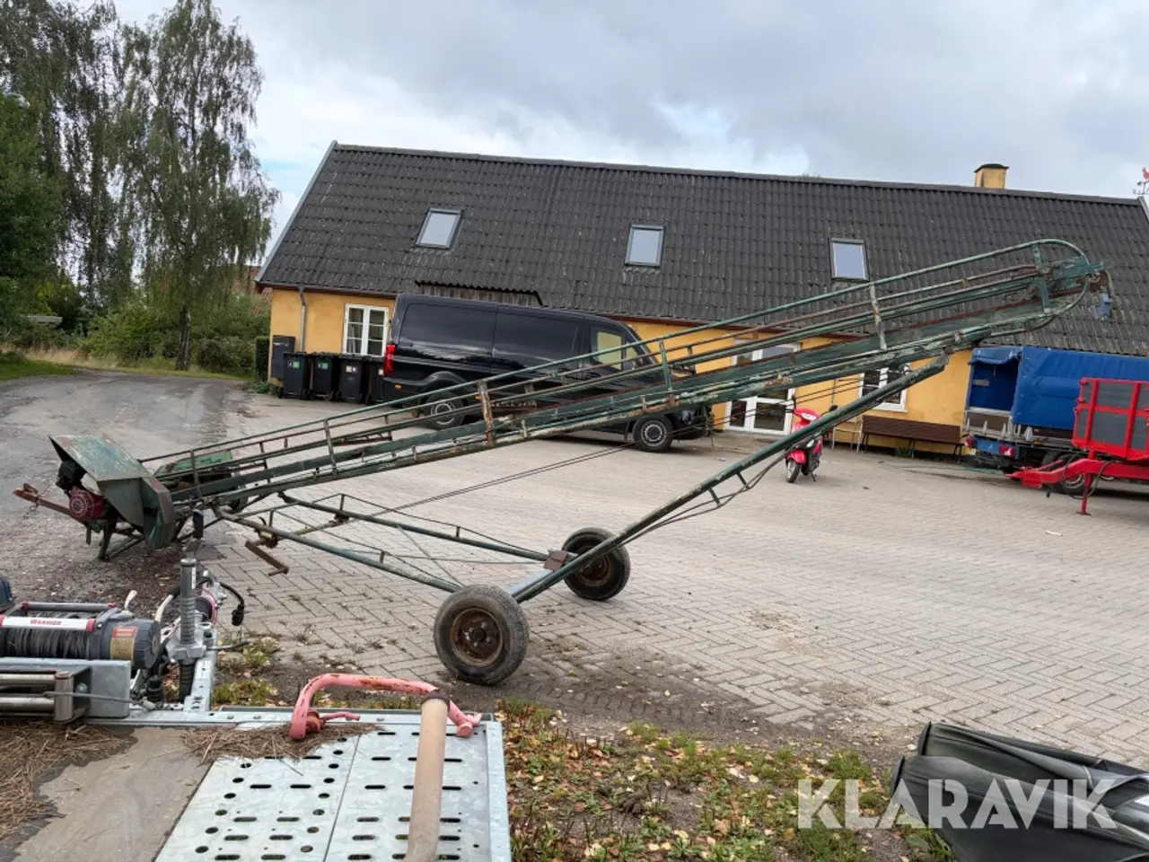 Billede 8 - Hø- og halmtransportør Duks Honda GX120