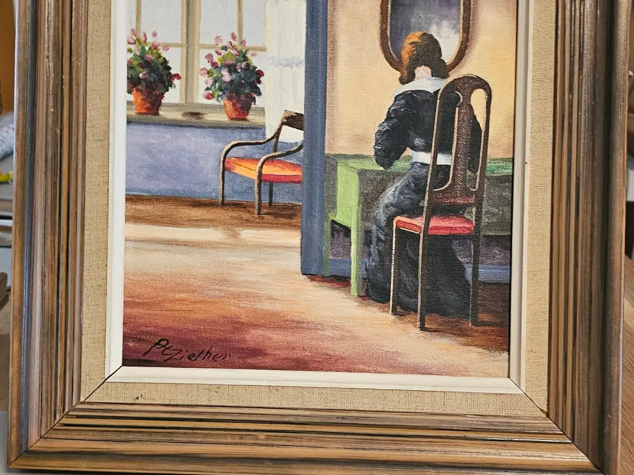 Billede 1 - Oliemaleri, Rudolph Ziethen 1928 - 2003
