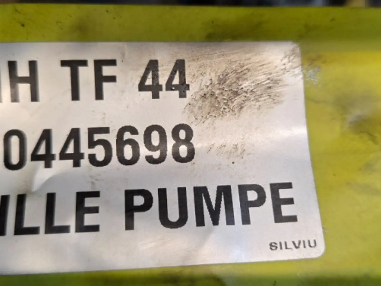 Billede 9 - New Holland TF44 Hydraulikpumpe 80445698