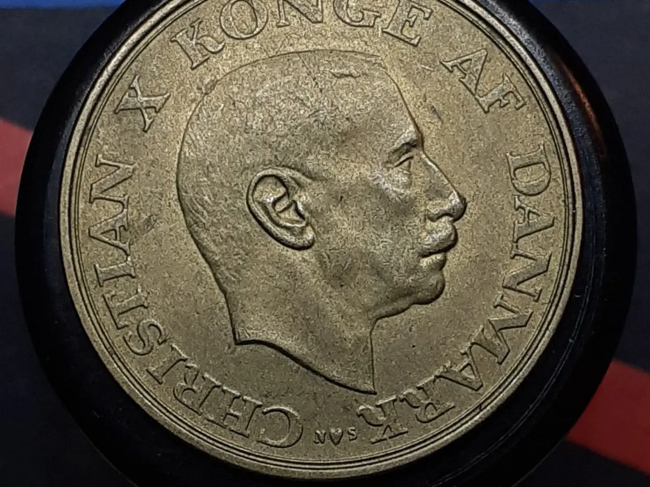 Billede 2 - 1 kr 1947 Chr. X