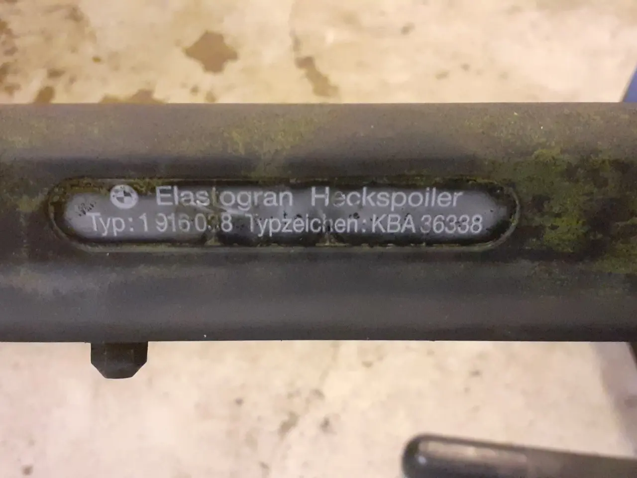 Billede 5 - KTL Spoiler, BMW E30
