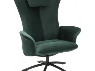 HJORT KNUDSEN - Wilmer Lænestol - Grøn Velour
