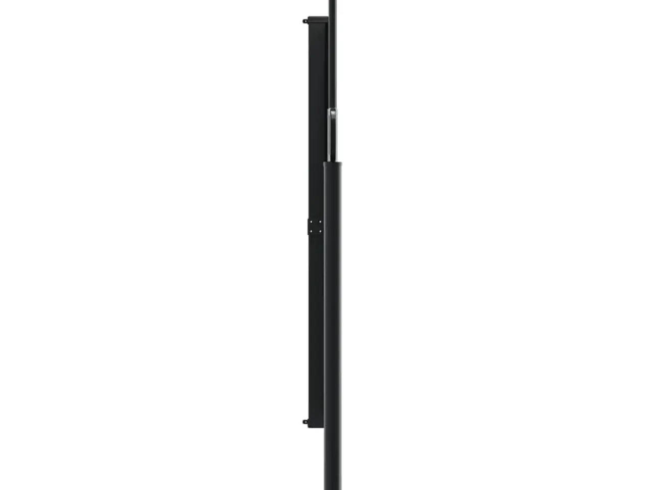 Billede 4 - Sidemarkise 180 × 500 cm - sammenrullelig, antracitgrå