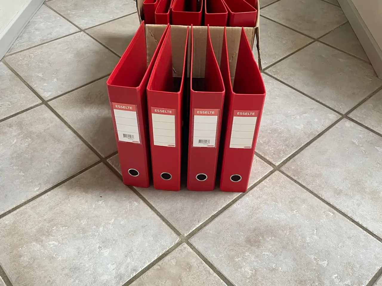 Billede 1 - Ringbind A4 røde