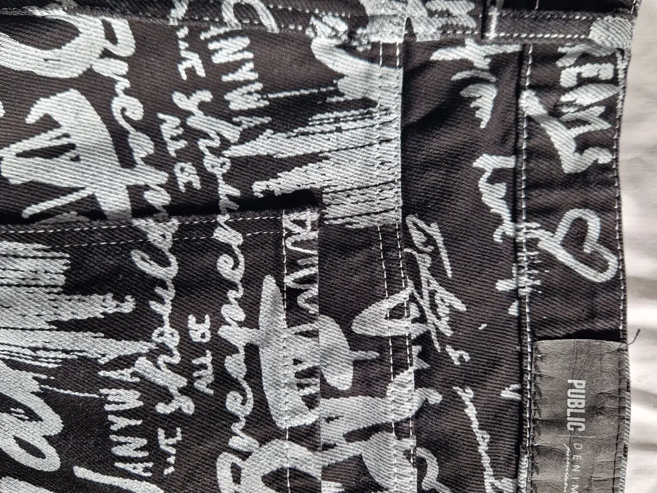 Billede 3 - Mønstrede jeans fra Afrika