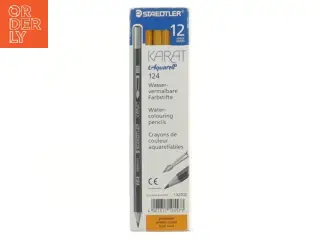 Akvarelblyanter, Staedtler Karat 12 stk fra Staedtler (str. 18 cm)