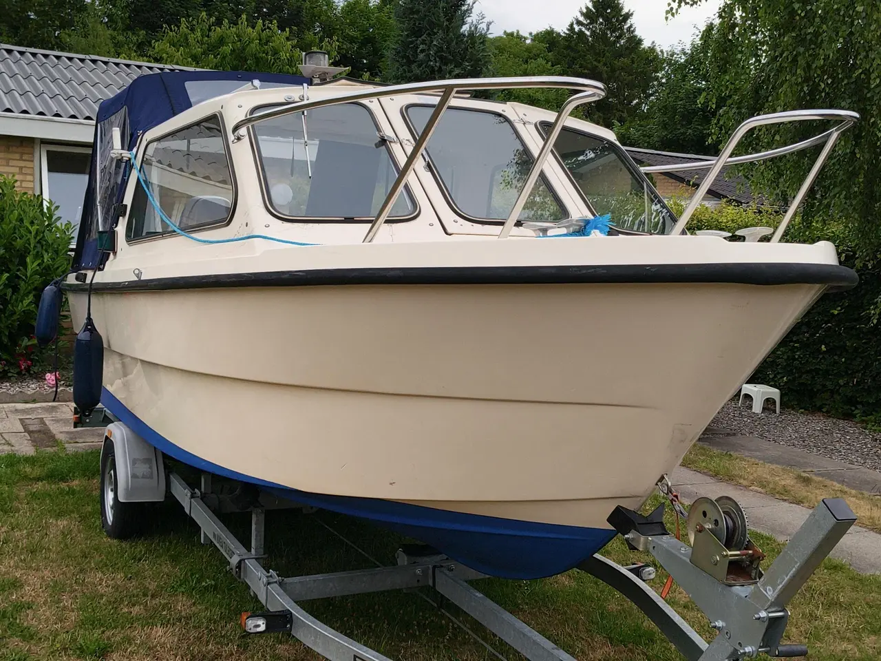 Billede 3 - JOFA WINTH 555 MED YAMAHA F115HK OG 1000KG BRENDER